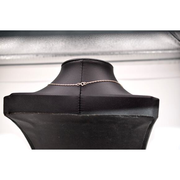 Vintage 925 Sterling Silver Amethyst Pendant Necklace - Picture 3 of 3